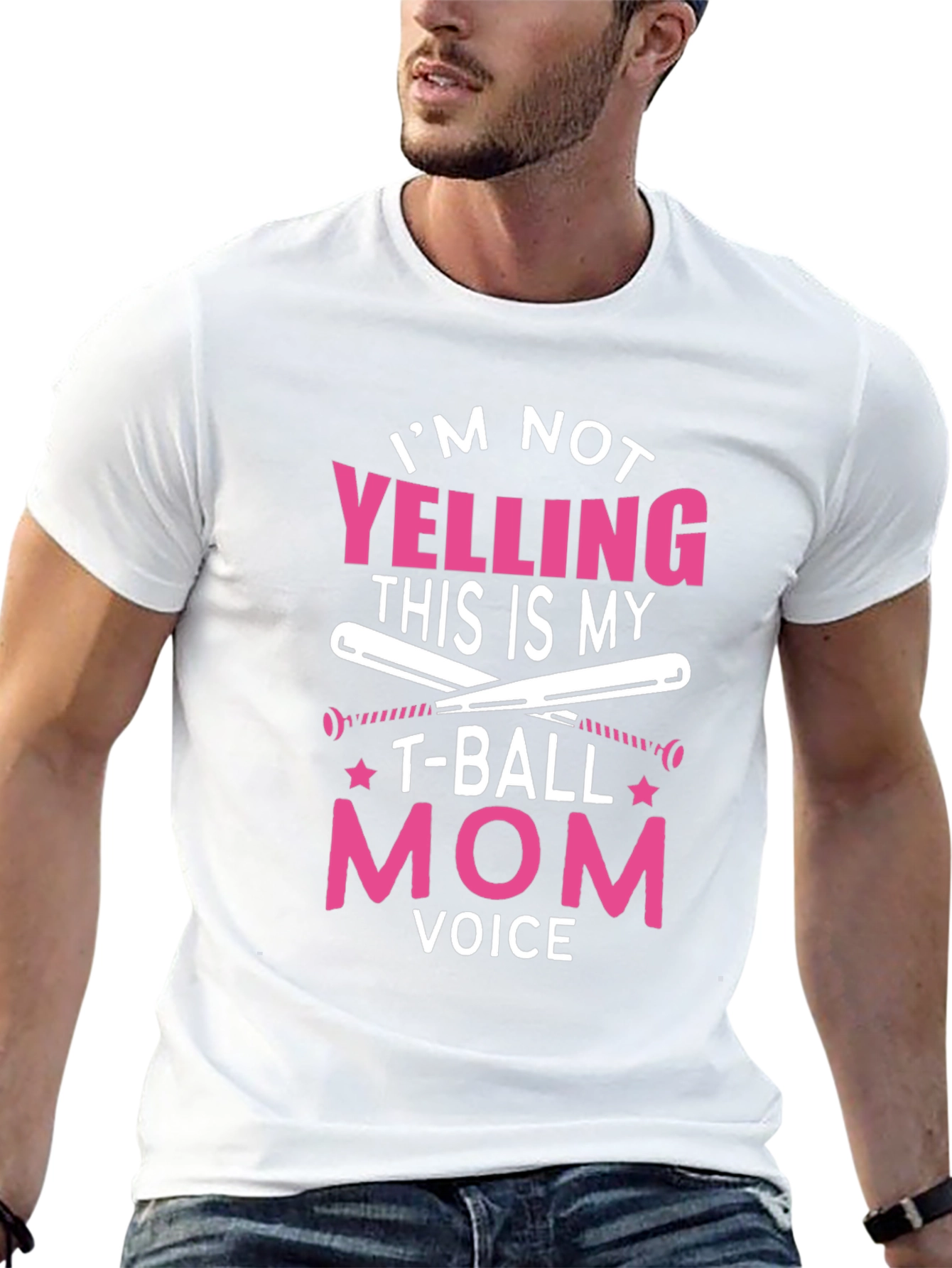 T-Ball Mom Voice Graphic Tee