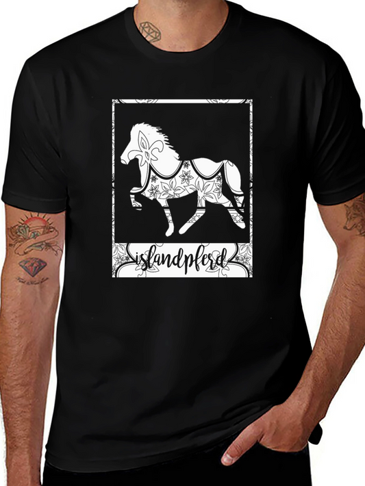 Islandpferd Horse Graphic Tee