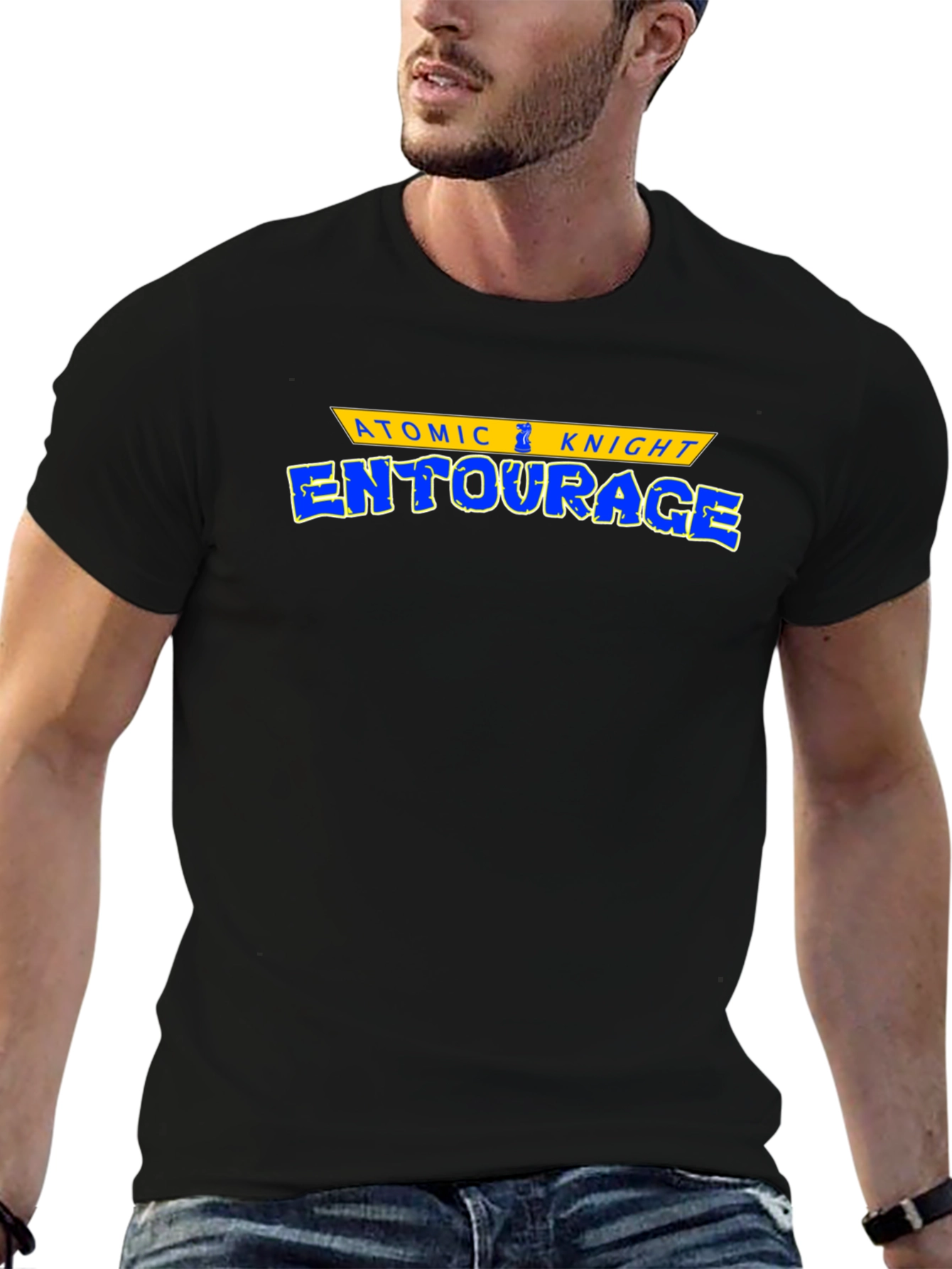 Atomic Knight Entourage Black T-Shirt