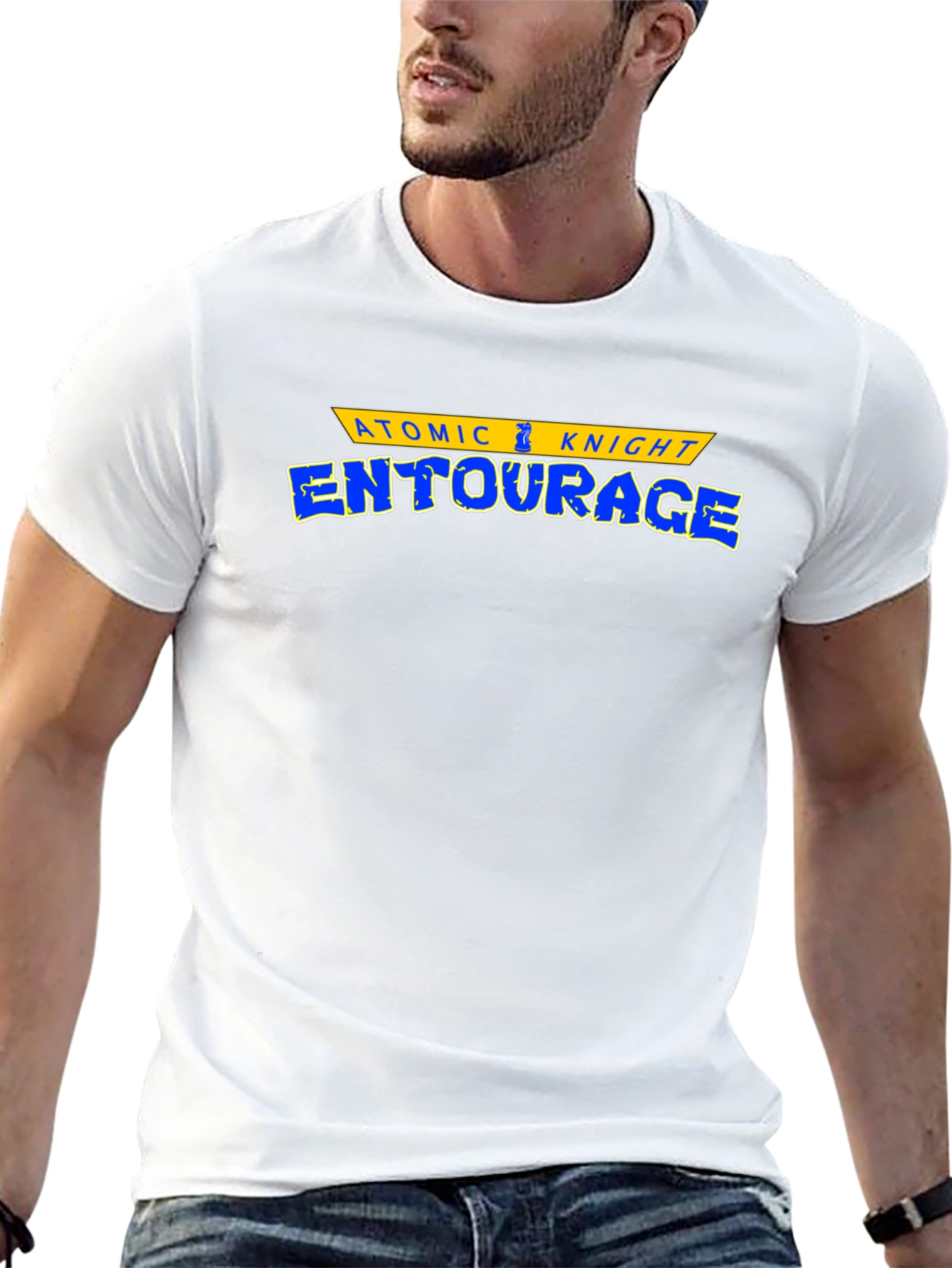 Atomic Knight Entourage Black T-Shirt