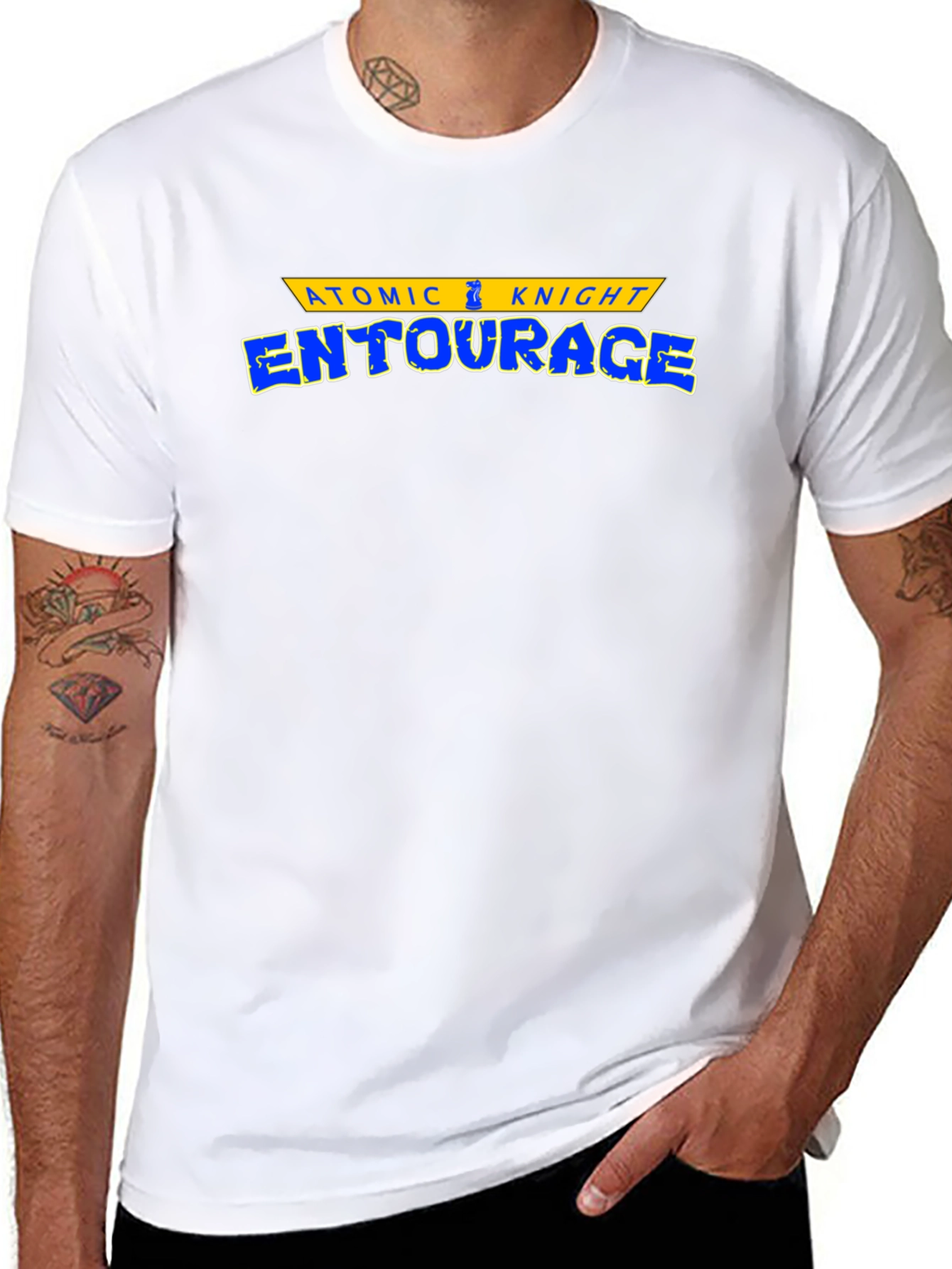 Atomic Knight Entourage Black T-Shirt