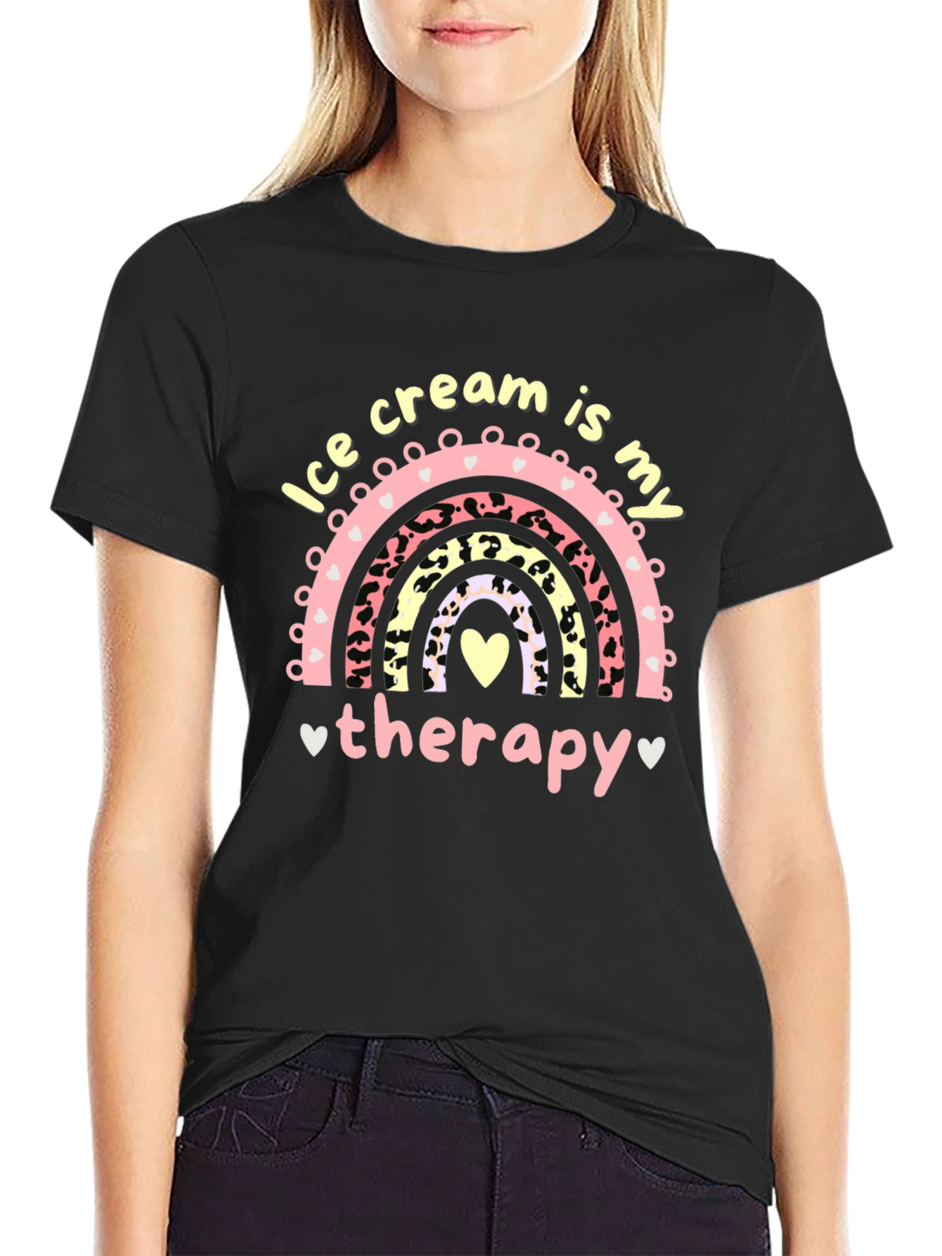 Ice Cream Therapy Graphic Tee