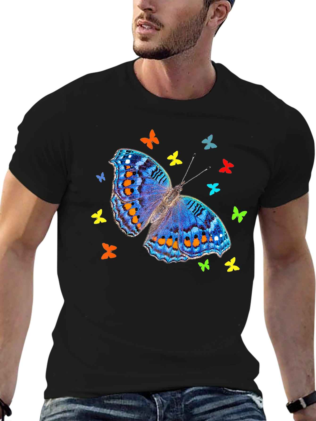 Butterfly Graphic T-Shirt