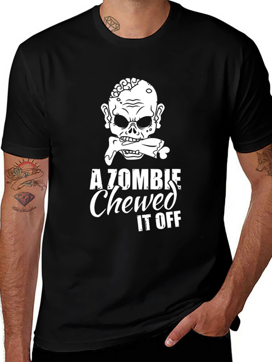 Zombie Chewed It Off Graphic T-Shirt