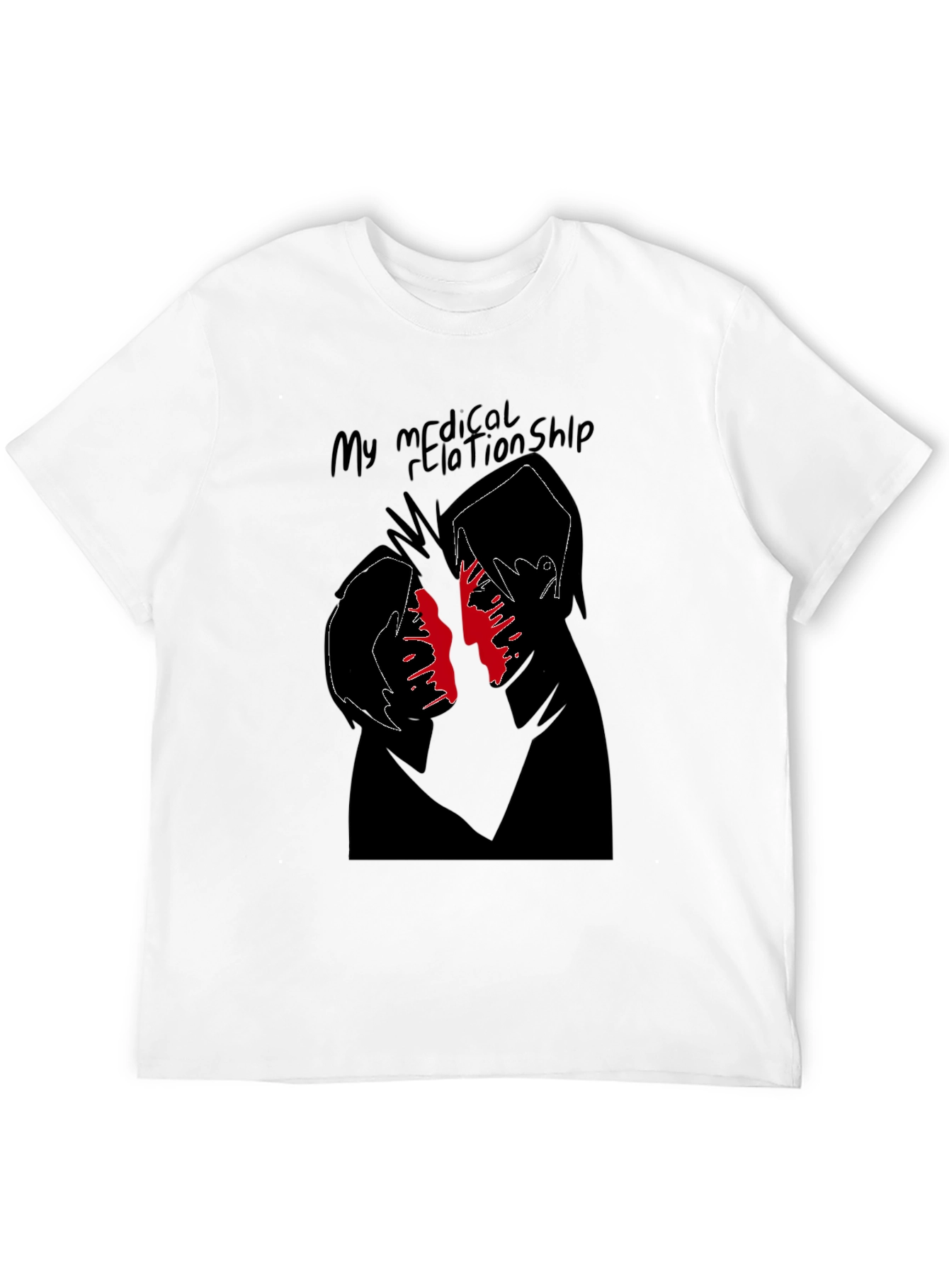 My Medical Relationship Black Graphic Tee