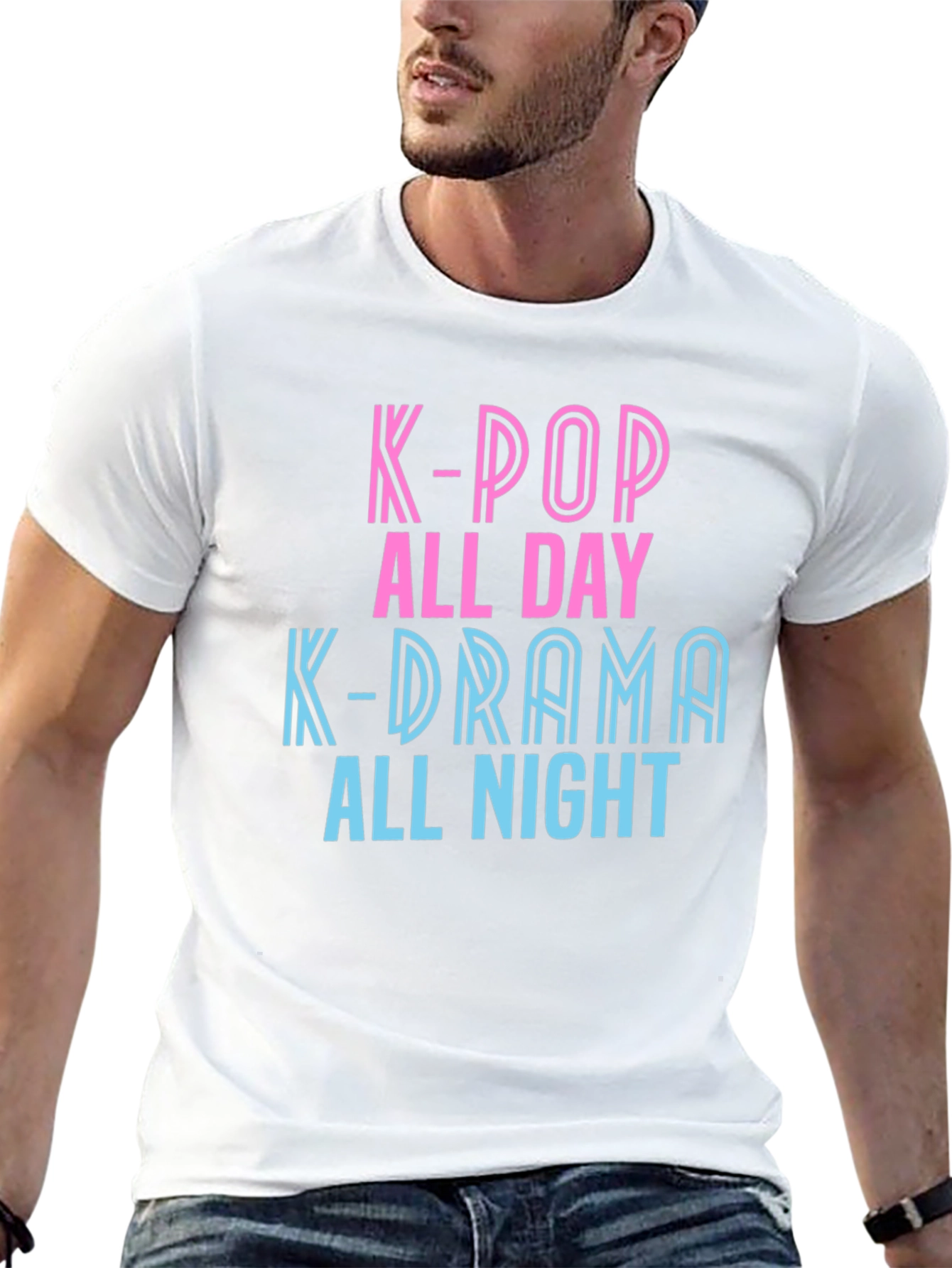 K-Pop & K-Drama All Day/Night T-Shirt
