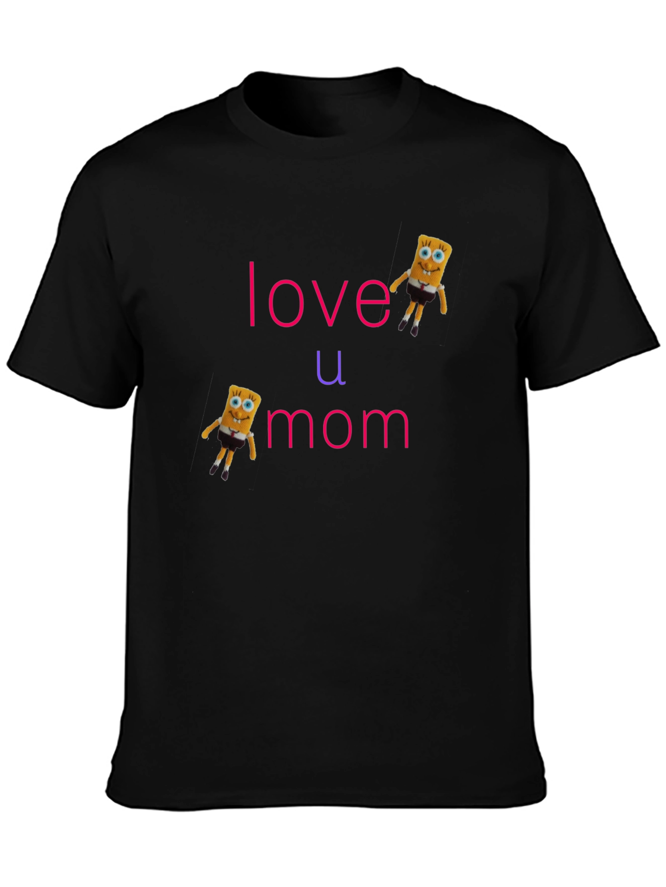 Love You Mom T-Shirt - Spongebob Edition