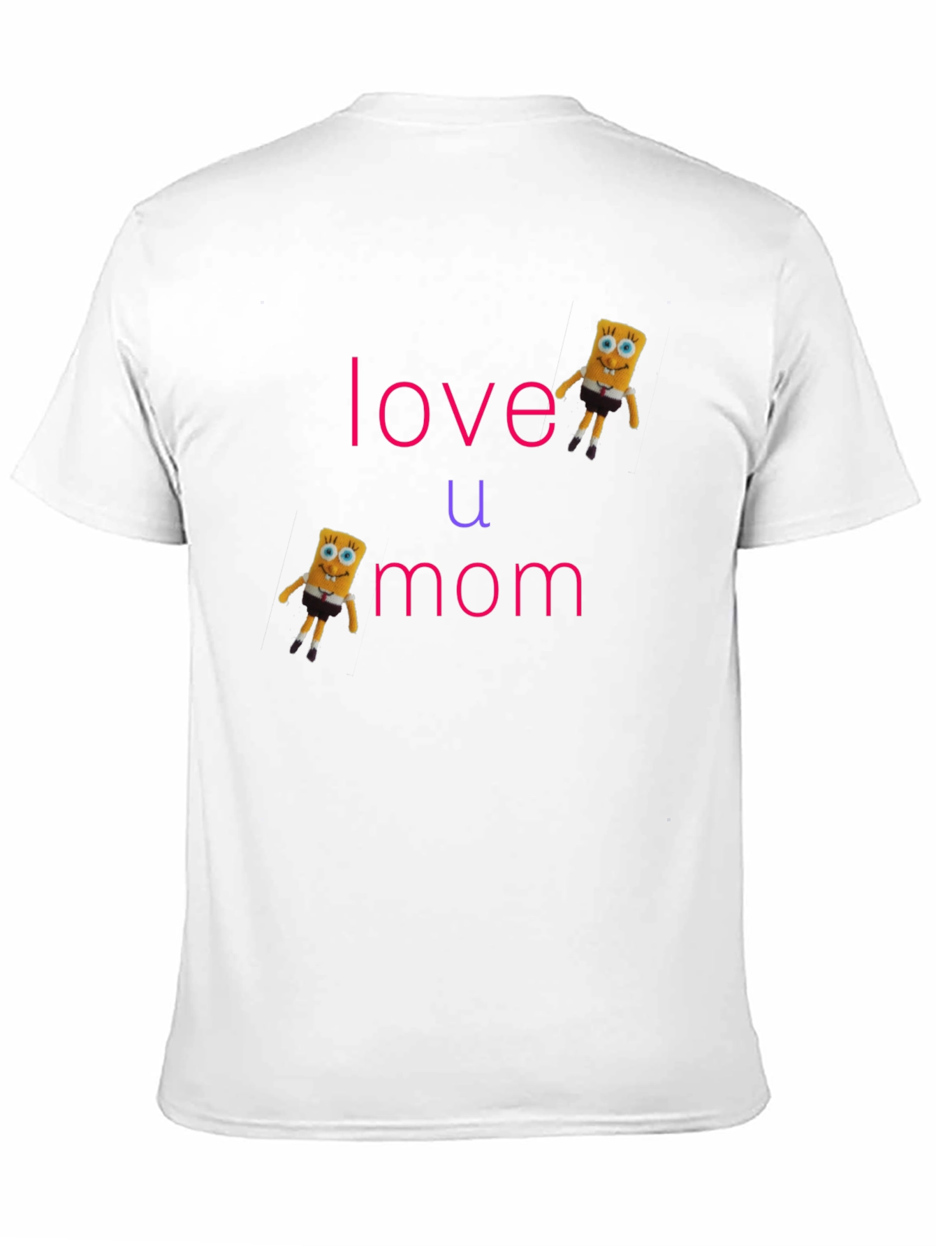 Love You Mom T-Shirt - Spongebob Edition