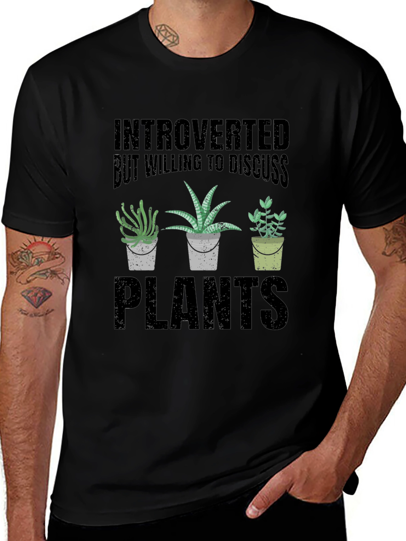 Introverted Plants T-Shirt
