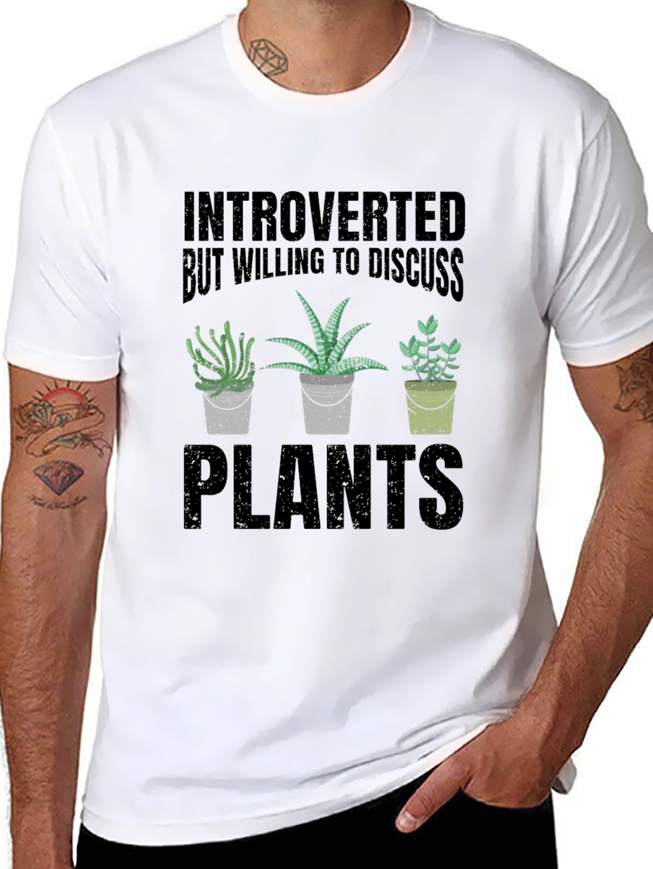 Introverted Plants T-Shirt