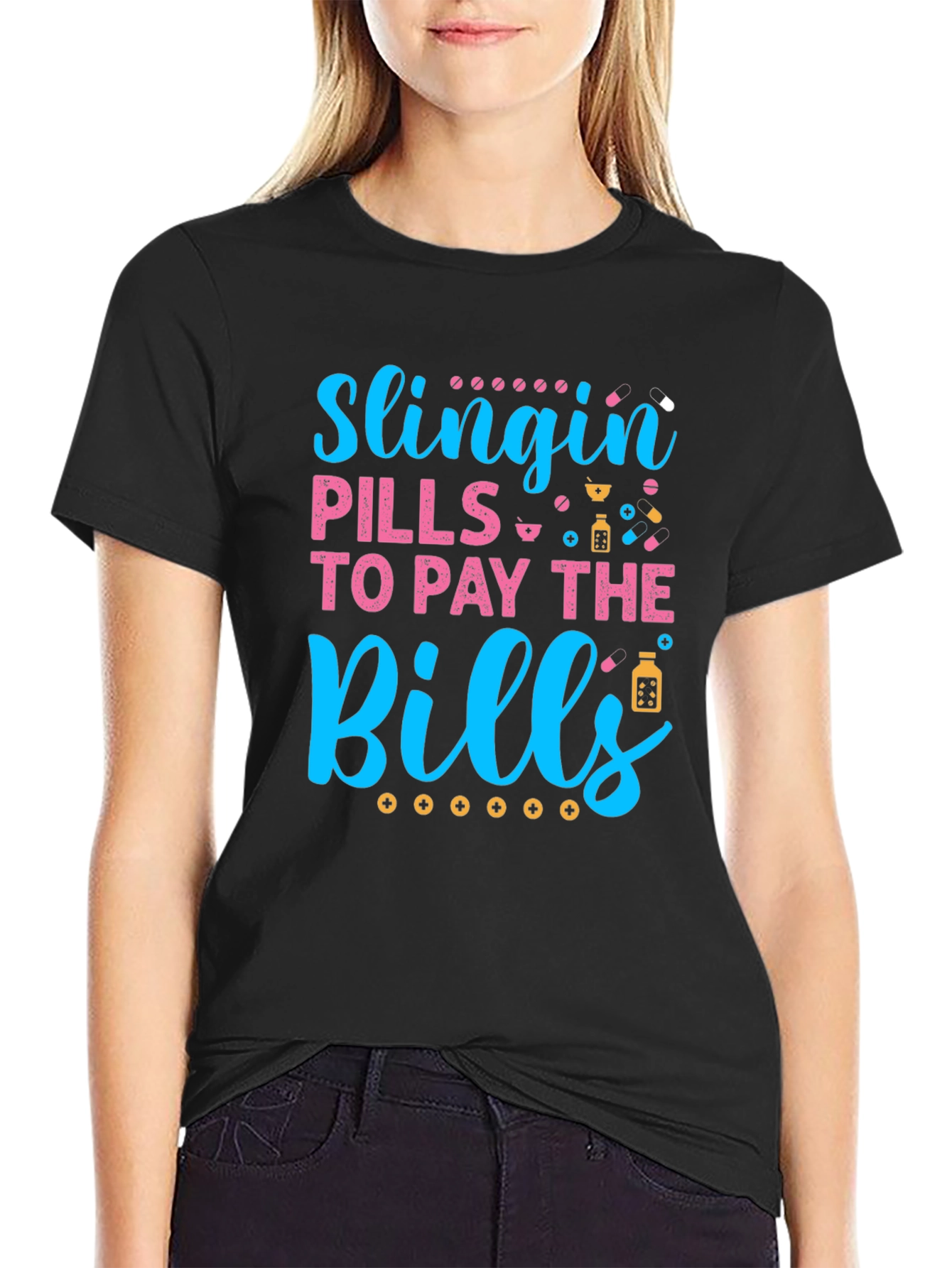 Slingin Pills T-Shirt - Pharmacy Humor