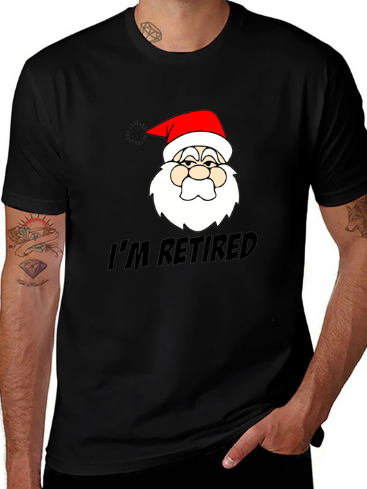 Im Retired Santa Graphic T-Shirt