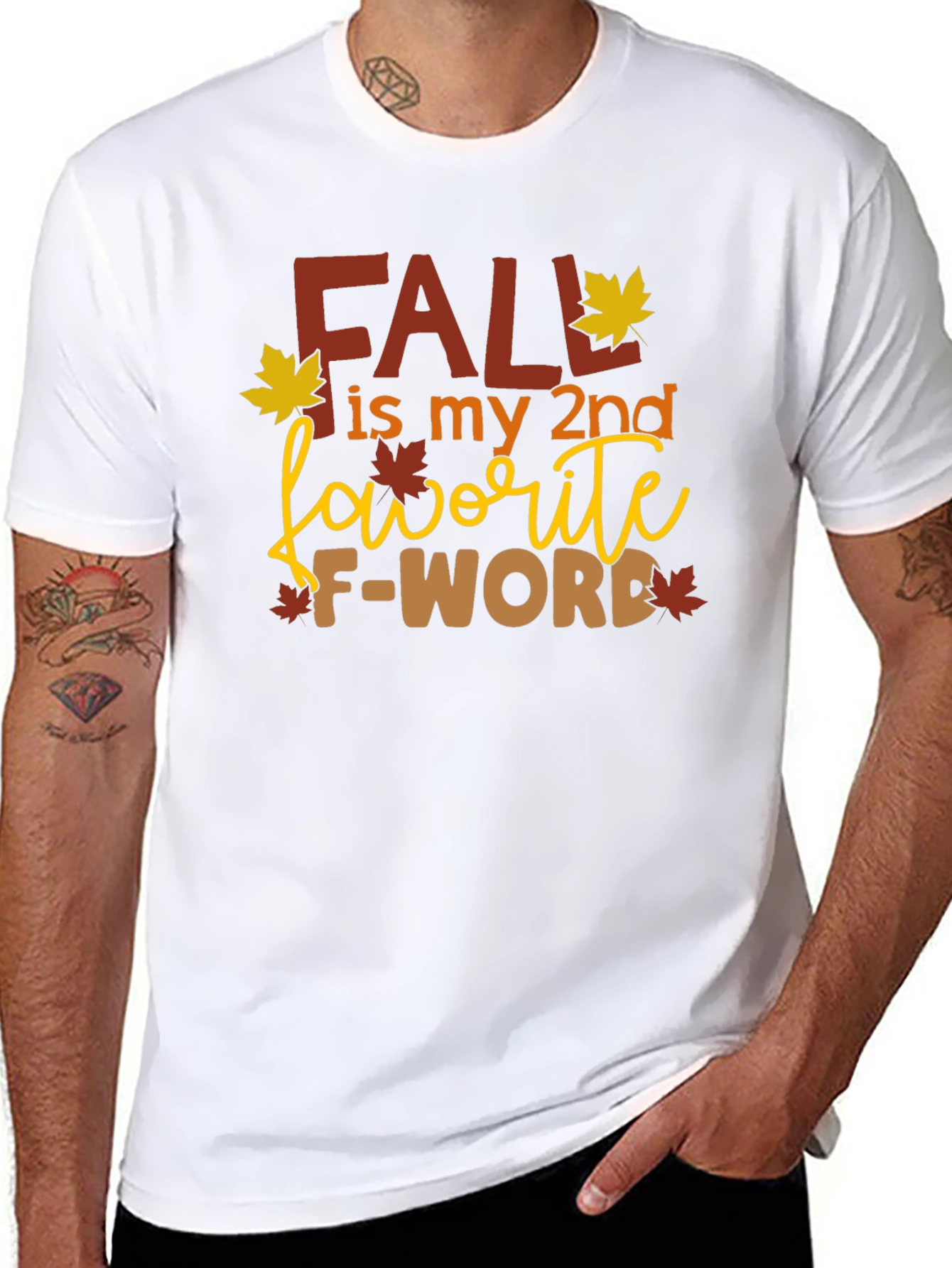 Fall My 2nd Favorite F-Word Graphic Tee
