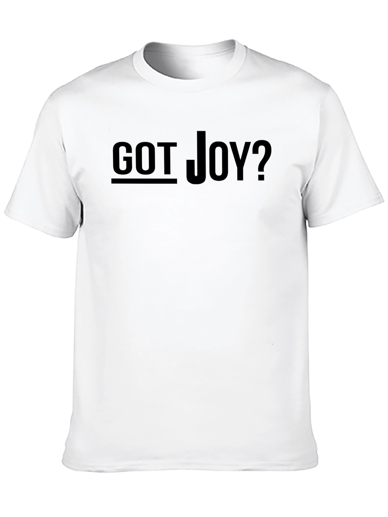 Got Joy? Black Graphic Tee Shirt
