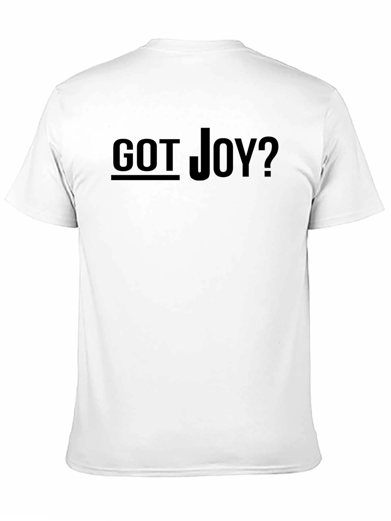 Got Joy? Black Graphic Tee Shirt