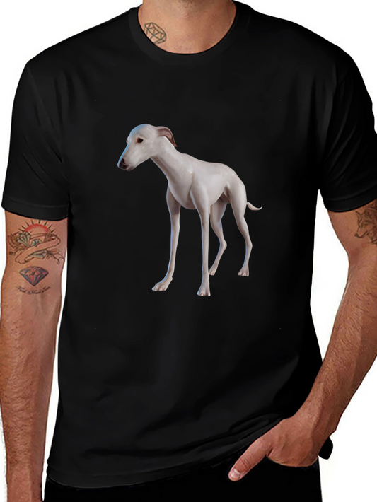 Dog Graphic Black T-Shirt