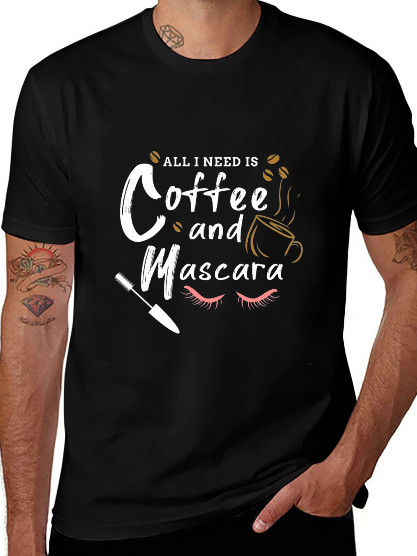 Coffee & Mascara Graphic Tee