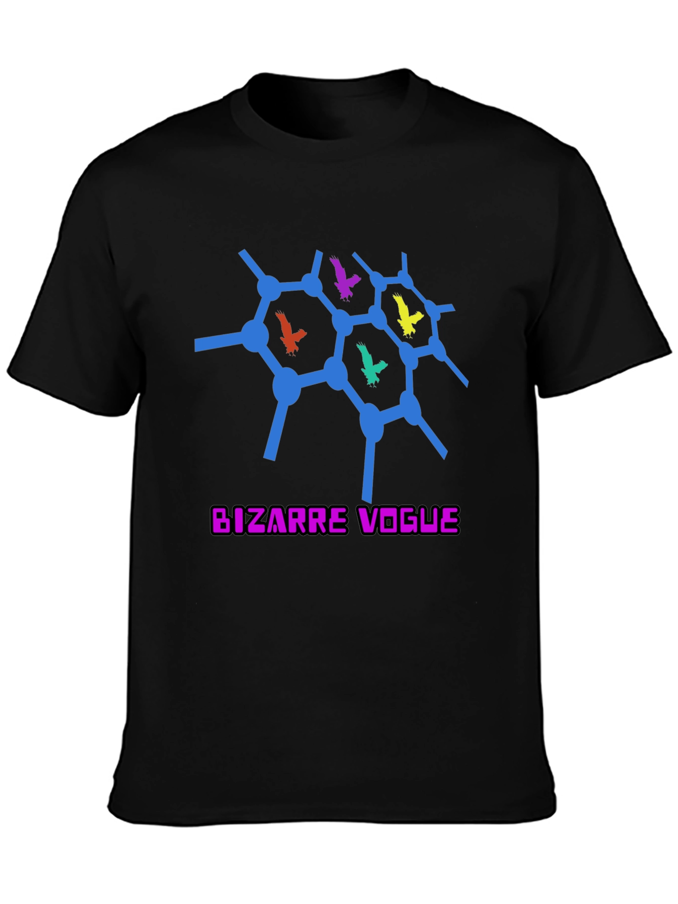Bizarre Vogue T-Shirt - Modern Graphic Tee