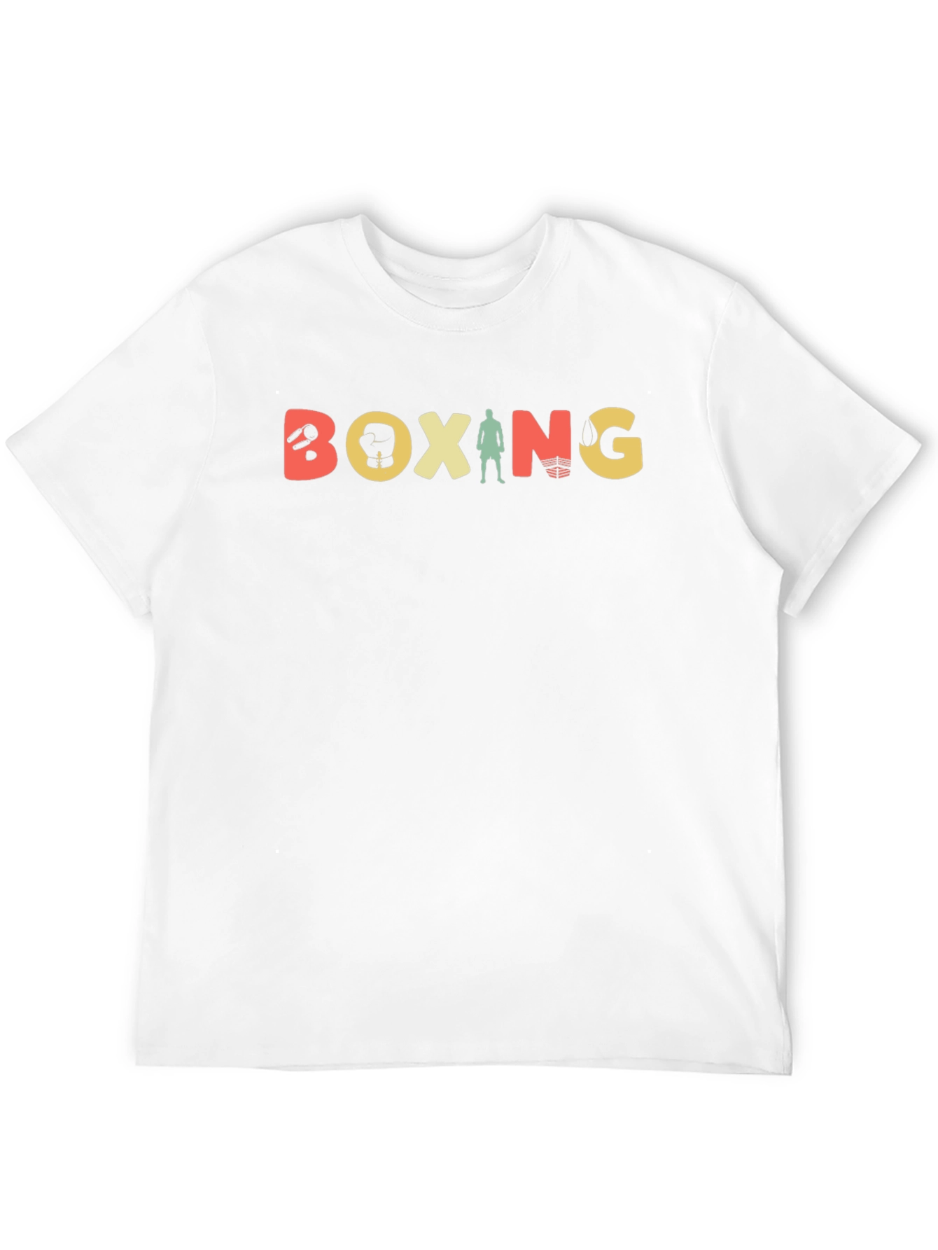 Retro Boxing Graphic Tee - Punchy Style