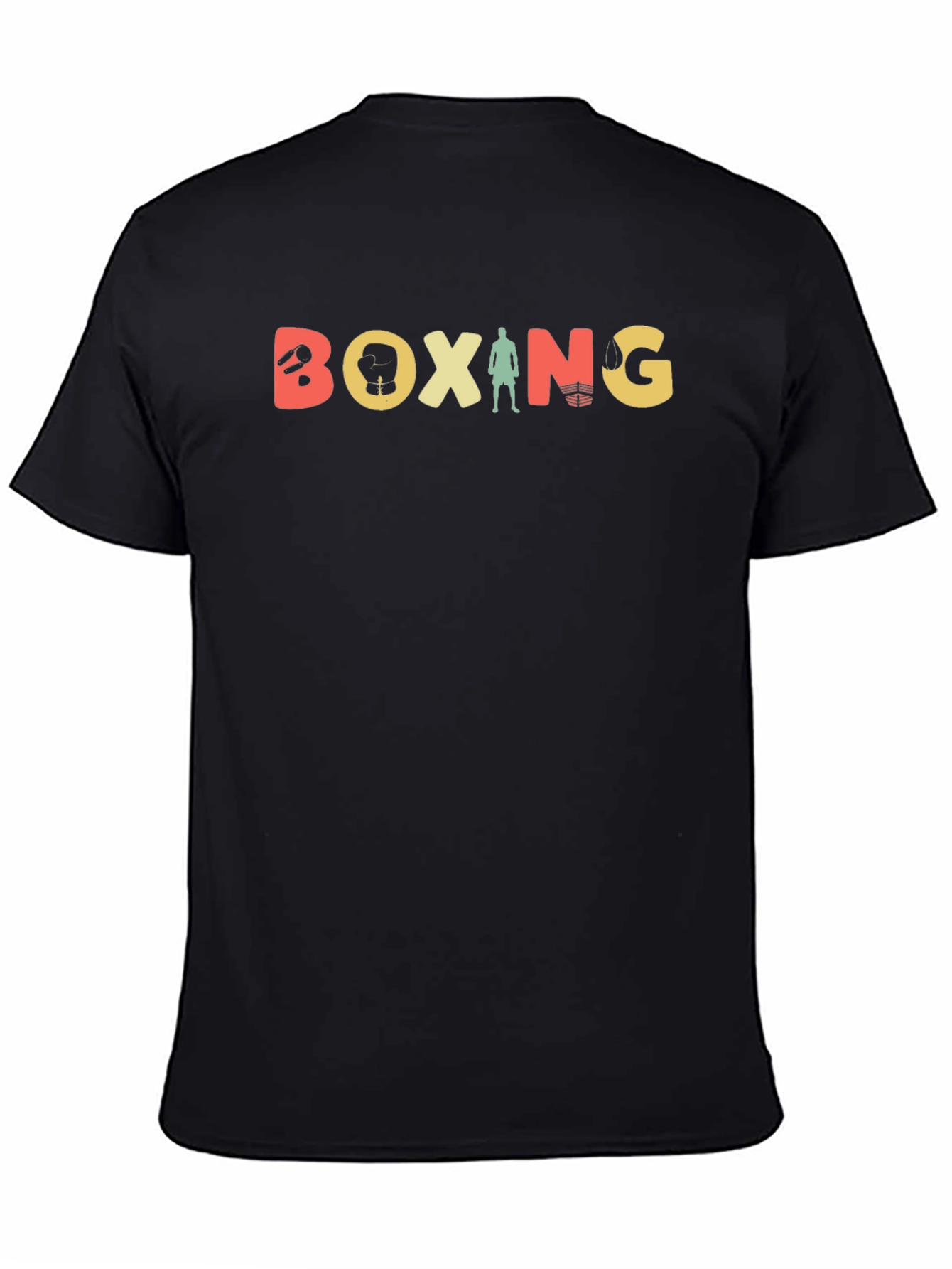 Retro Boxing Graphic Tee - Punchy Style