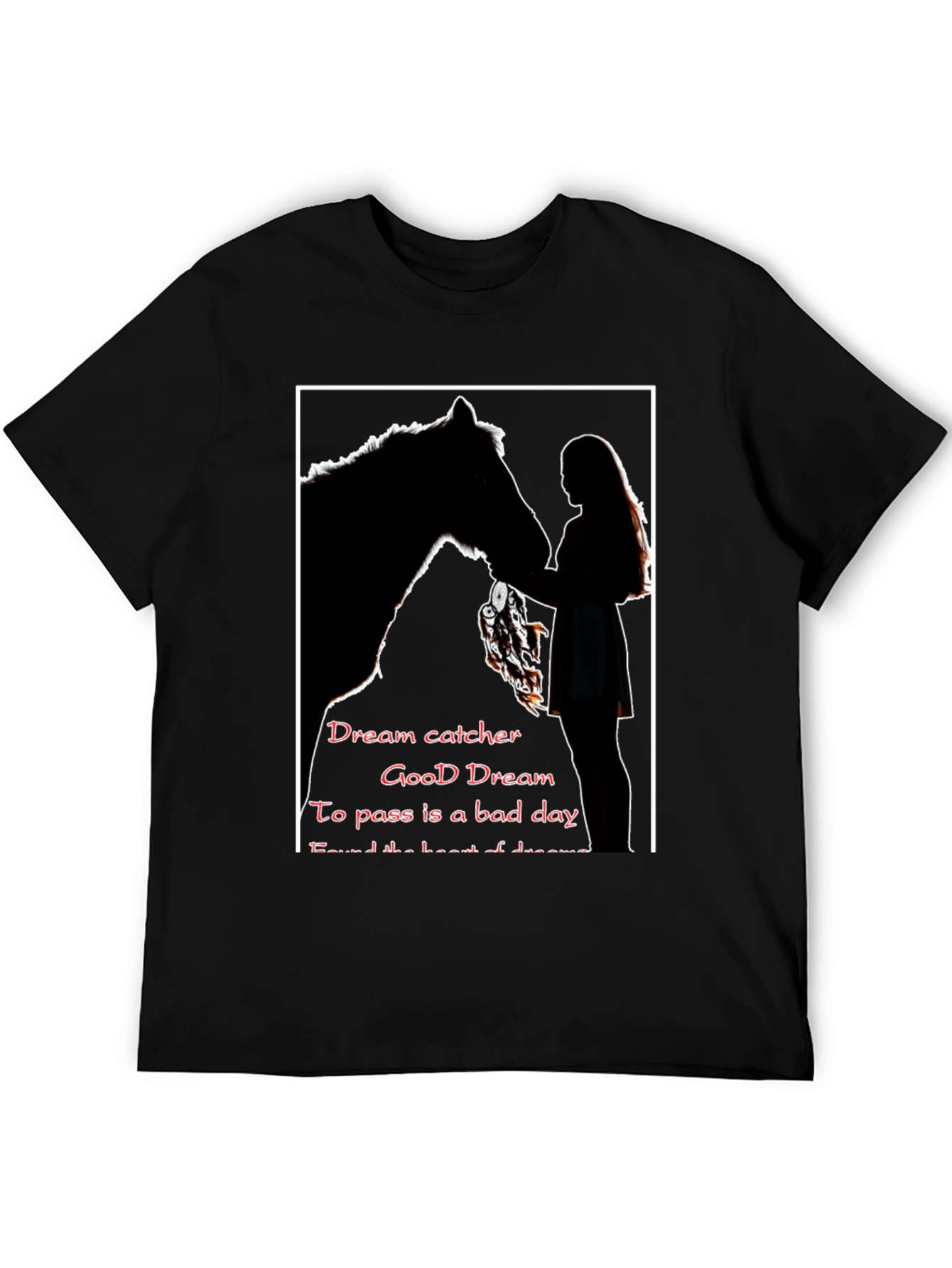 Dream Catcher Horse Graphic T-Shirt