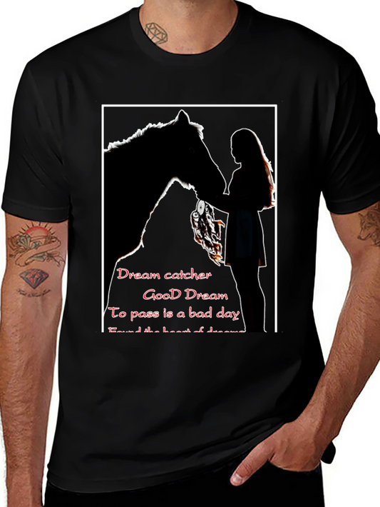 Dream Catcher Horse Graphic T-Shirt