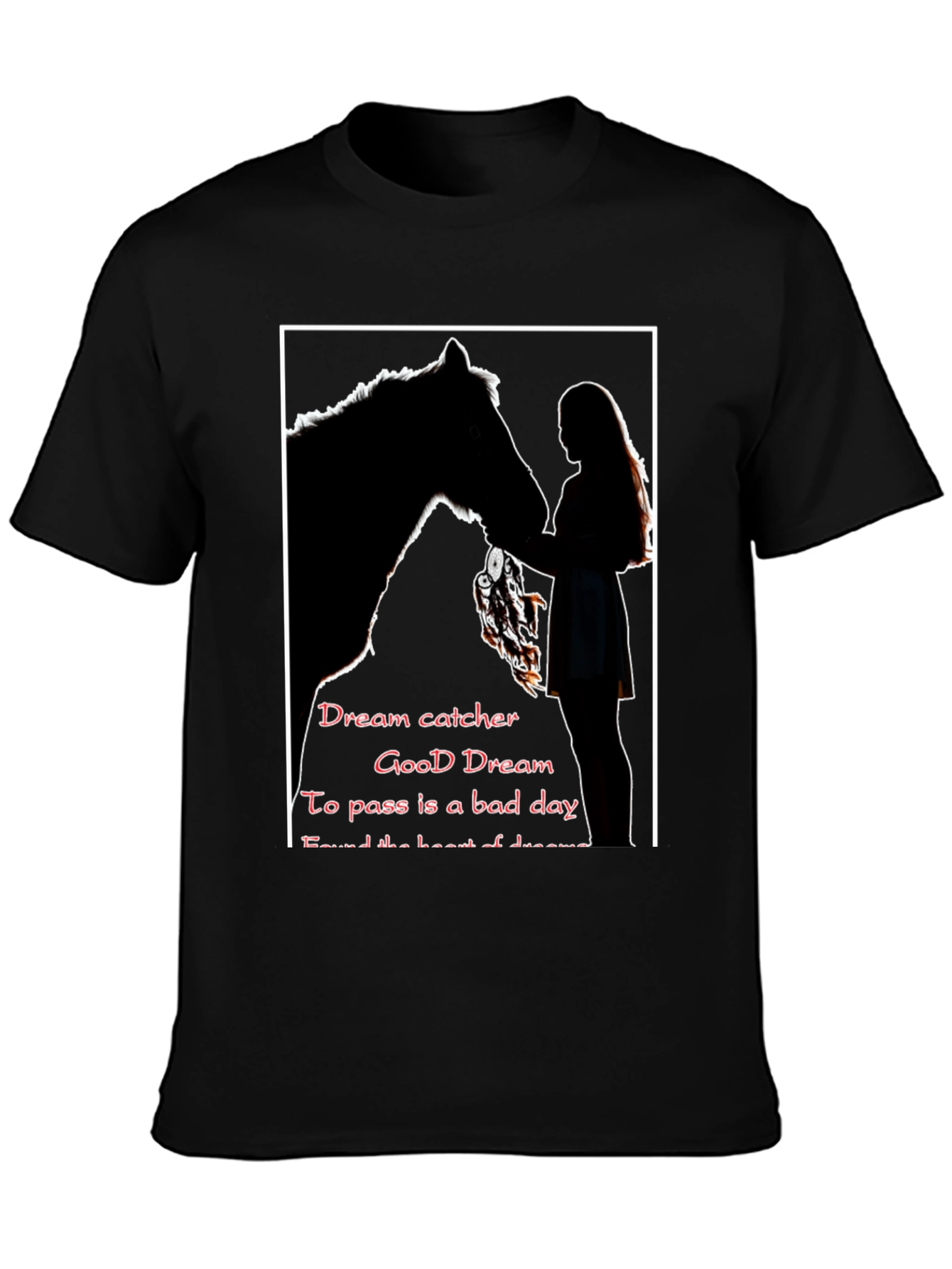 Dream Catcher Horse Graphic T-Shirt