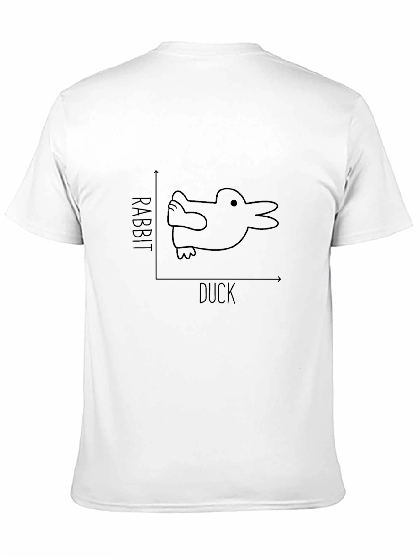 Duck or Rabbit T-Shirt - Optical Illusion Tee