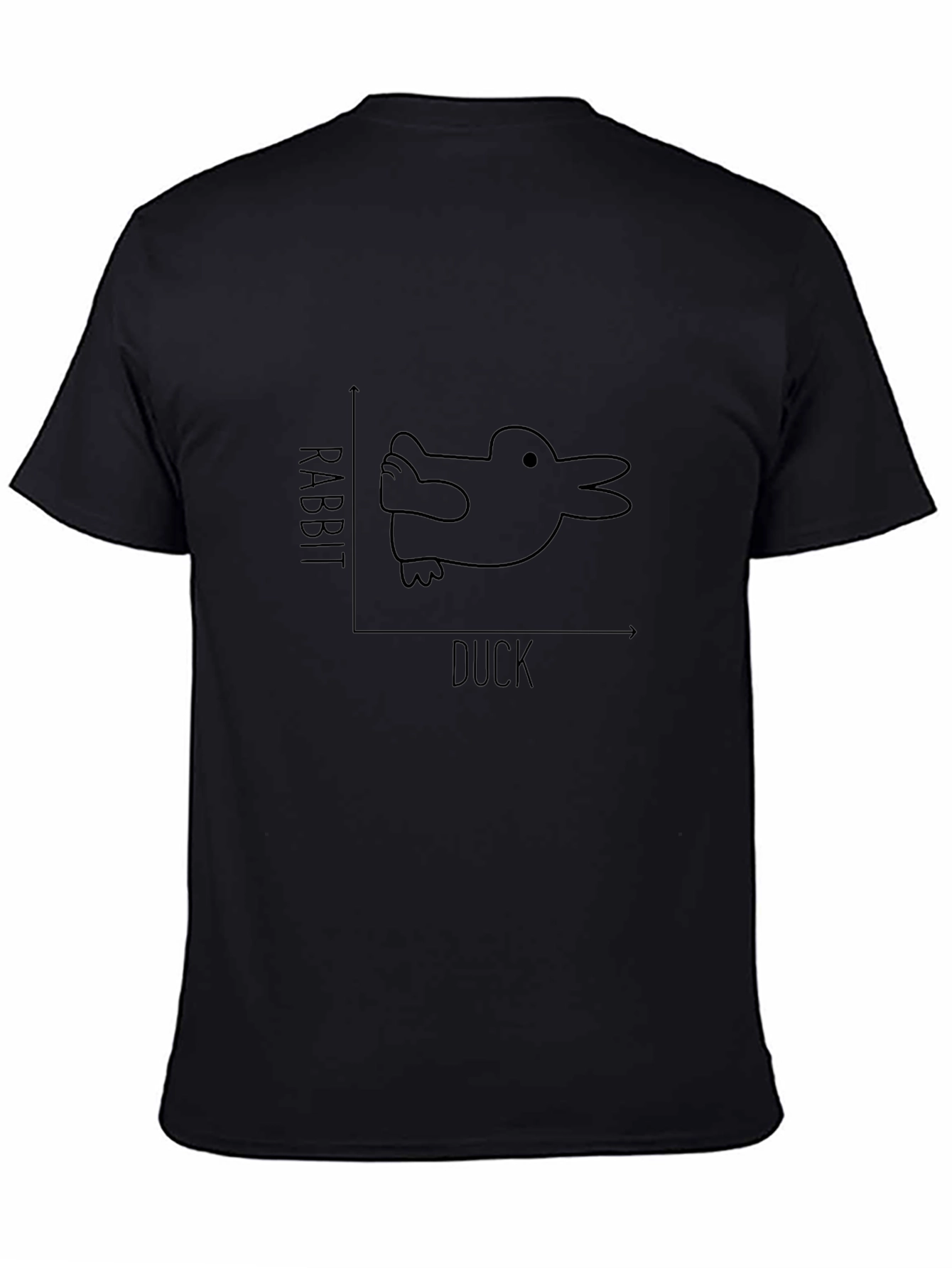 Duck or Rabbit T-Shirt - Optical Illusion Tee