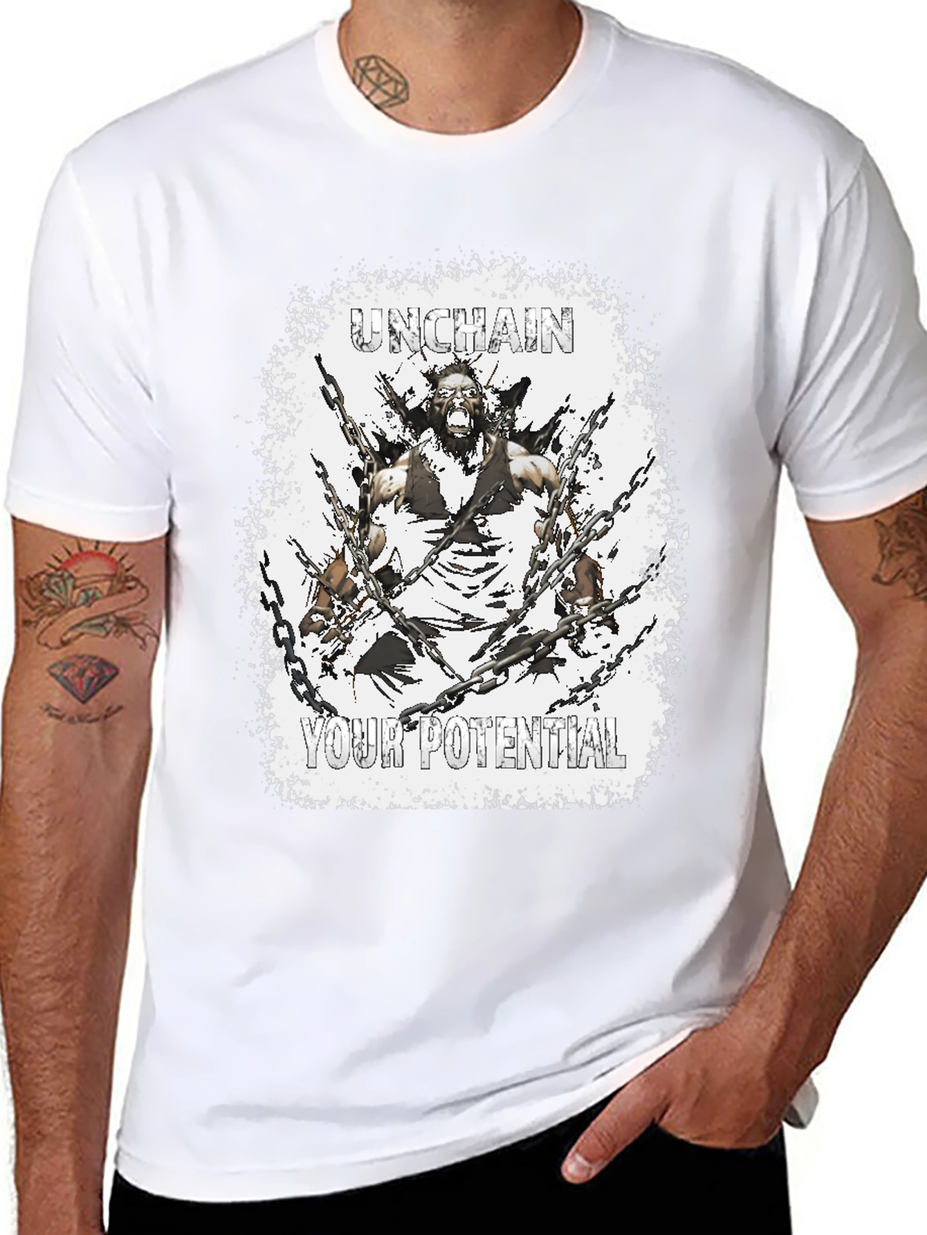 Unchain Your Potential Graphic T-Shirt