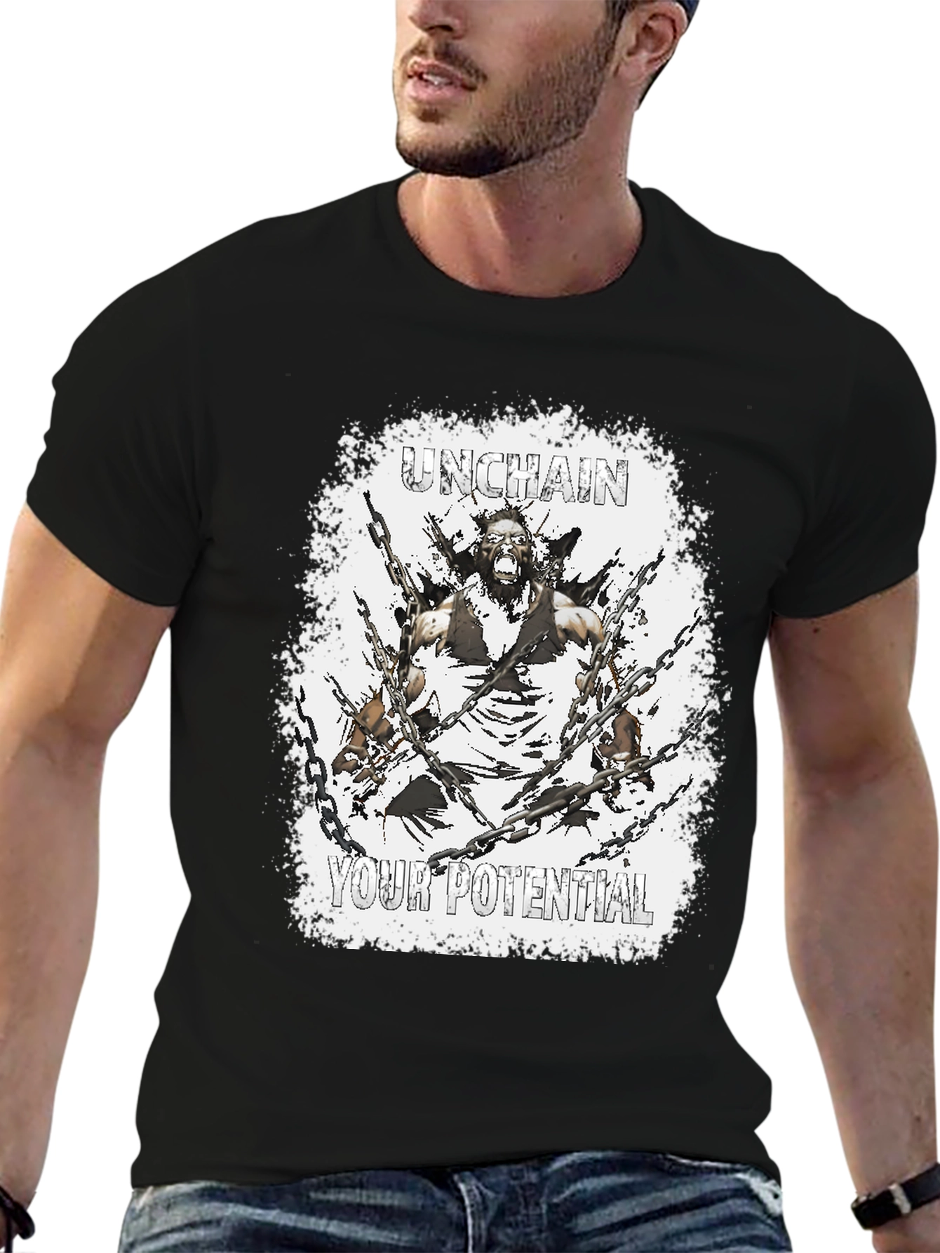 Unchain Your Potential Graphic T-Shirt