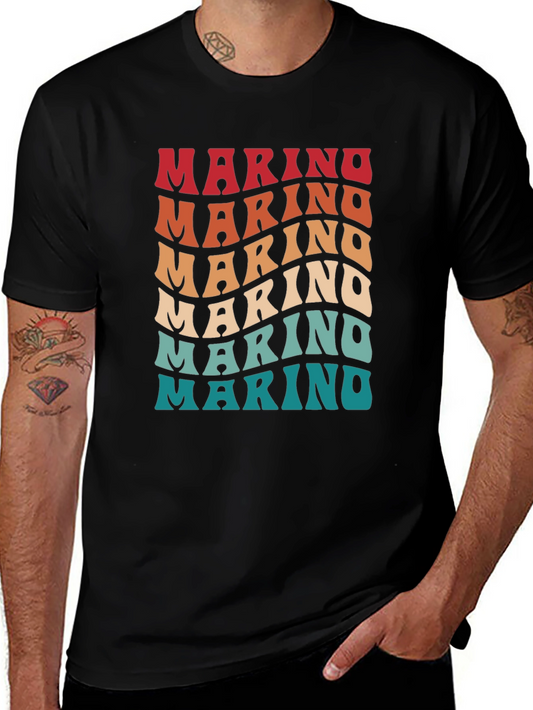 Retro Marino Graphic Tee - Vintage Style Comfort