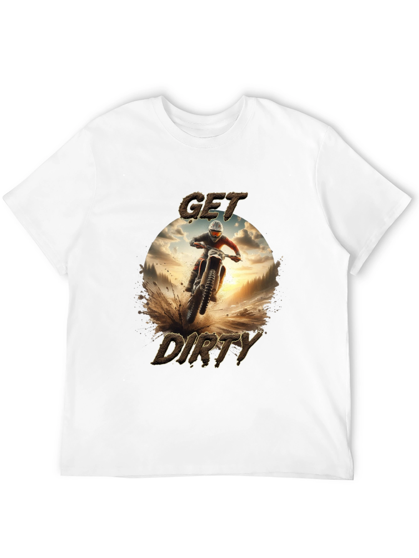 Get Dirty Black Graphic Tee