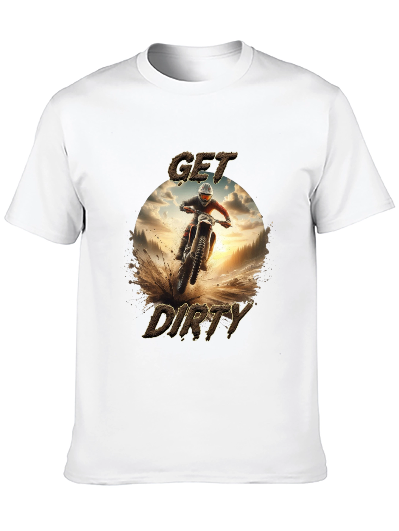 Get Dirty Black Graphic Tee