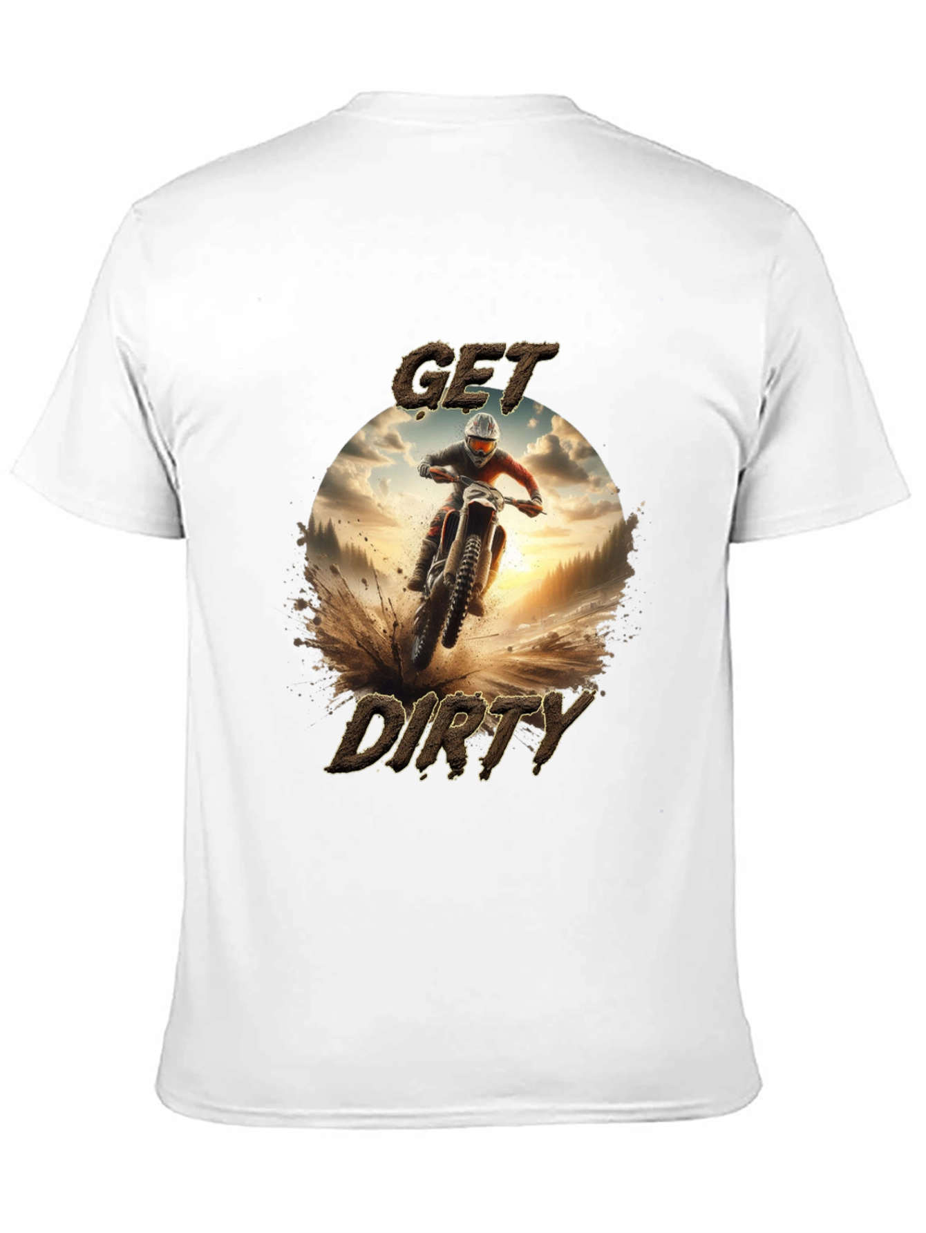 Get Dirty Black Graphic Tee