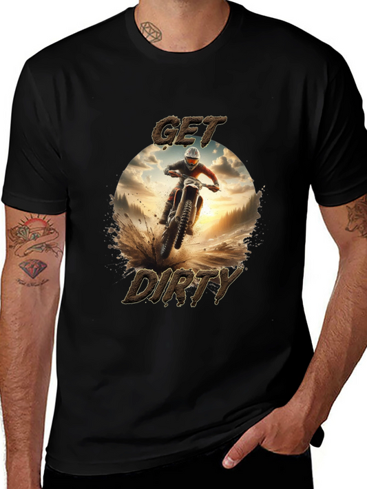 Get Dirty Black Graphic Tee