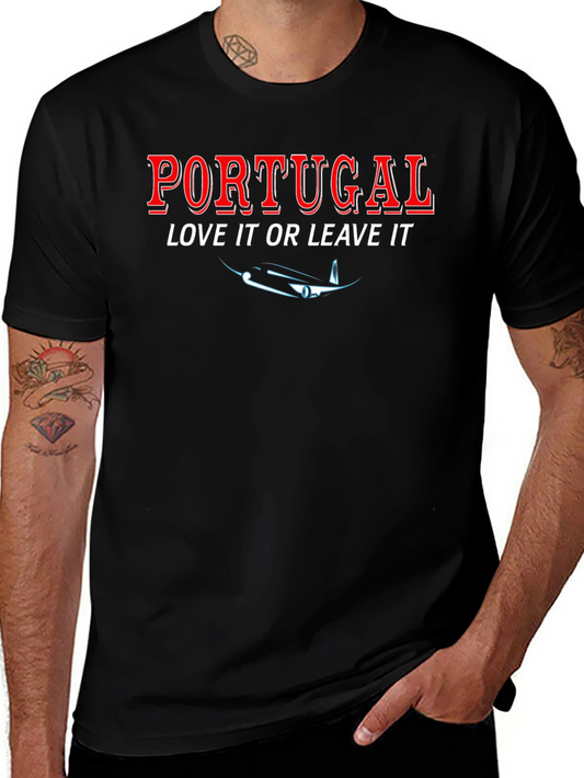 Portugal Love It or Leave It Graphic T-Shirt