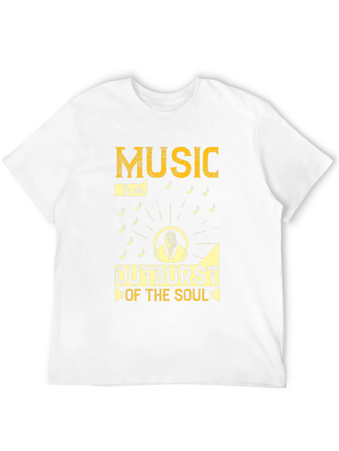 Music Outburst Soul Graphic Tee - Black