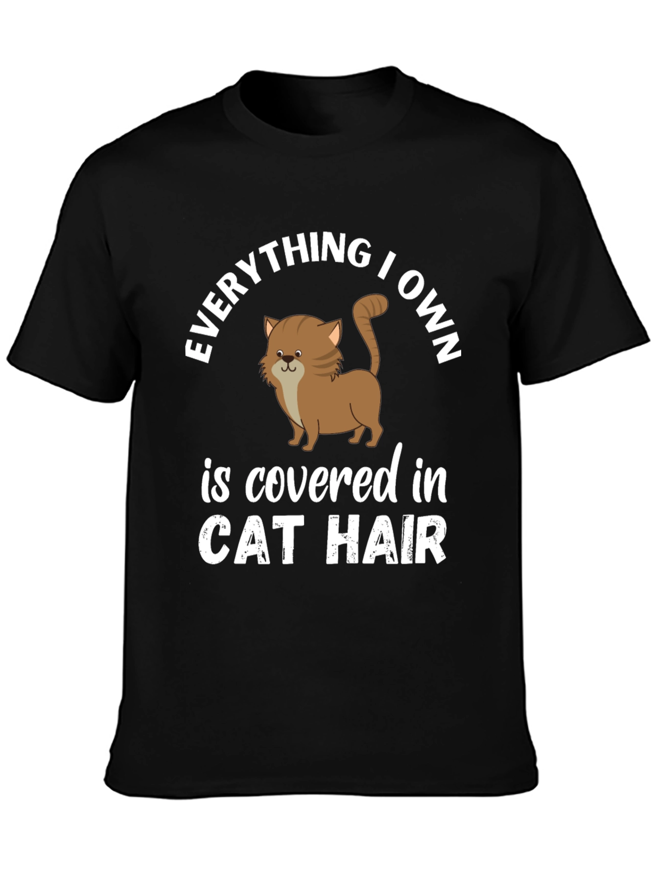 Everything I Own Cat Hair T-Shirt