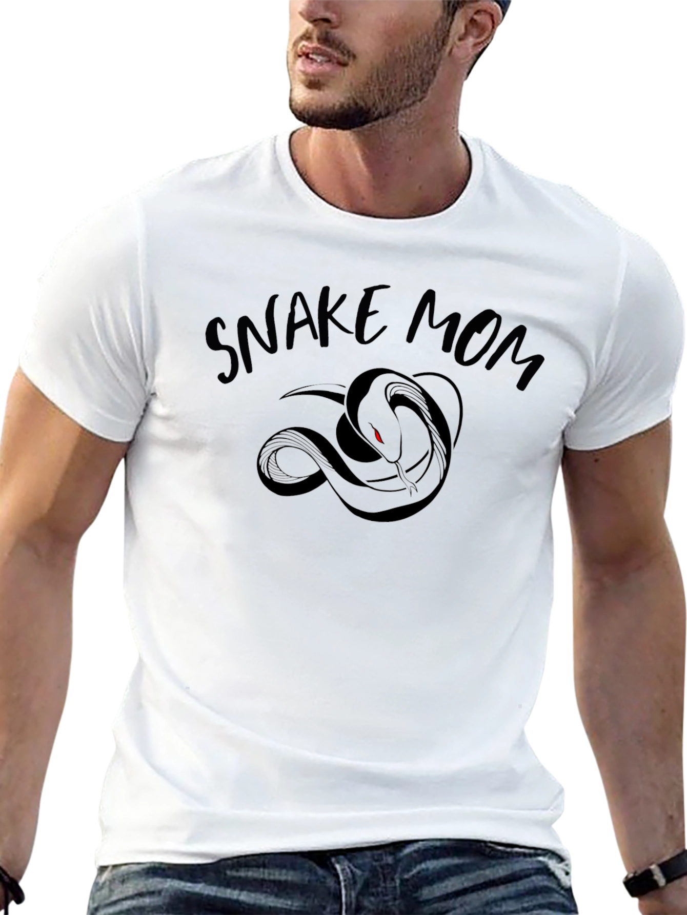 Snake Mom T-Shirt - Reptile Lover Tee