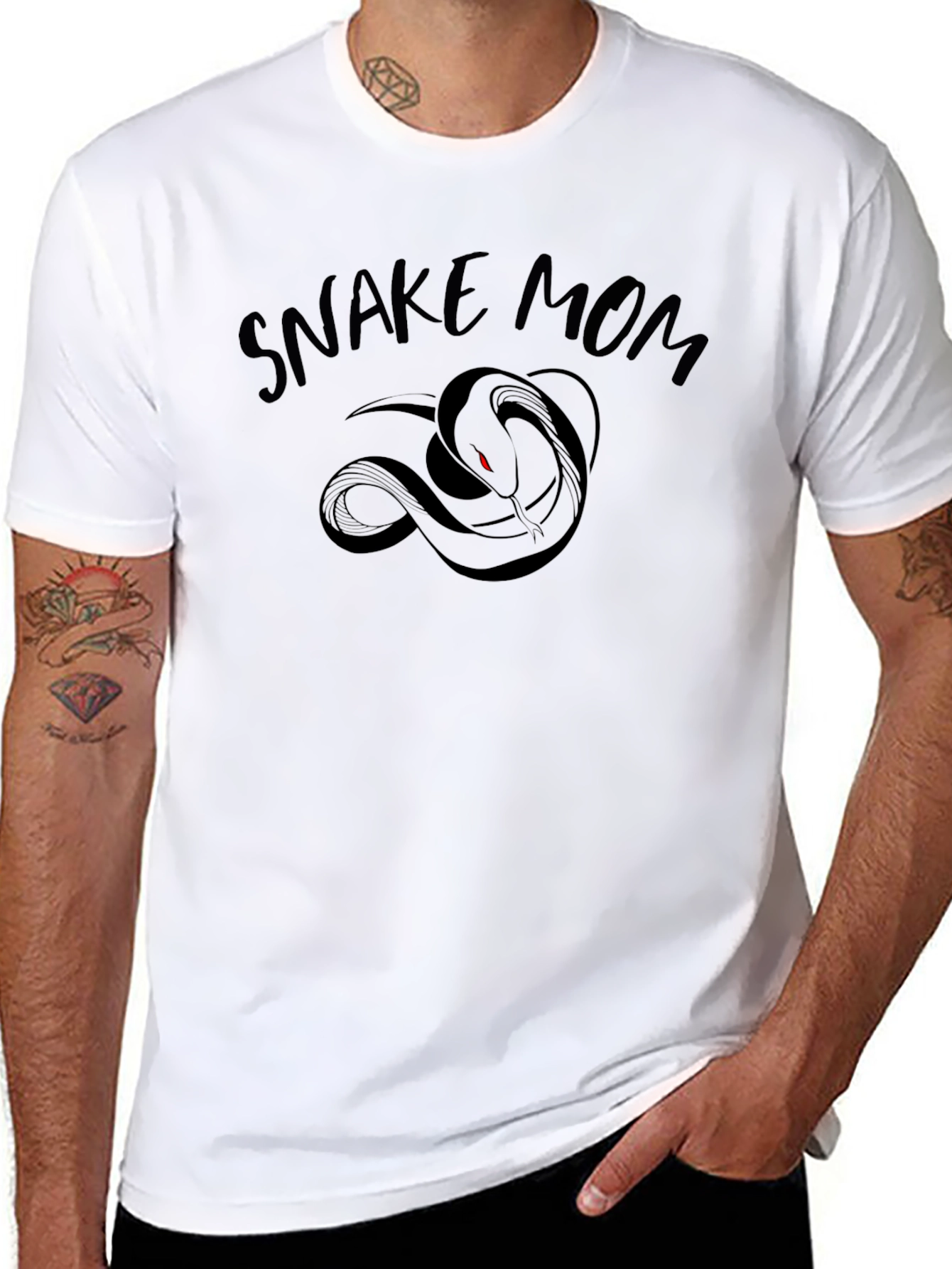 Snake Mom T-Shirt - Reptile Lover Tee