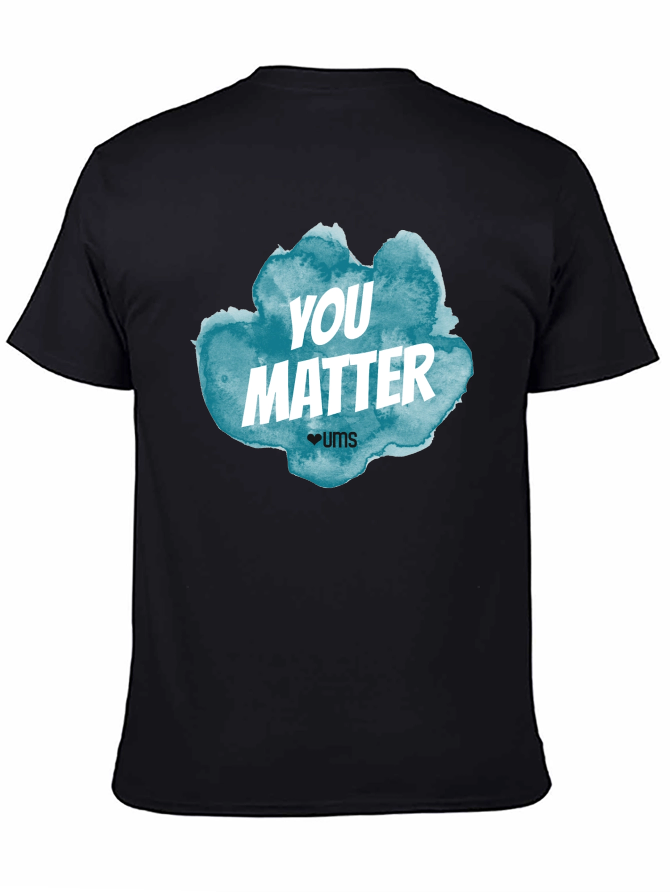 You Matter Graphic Print Crew Neck T-Shirt