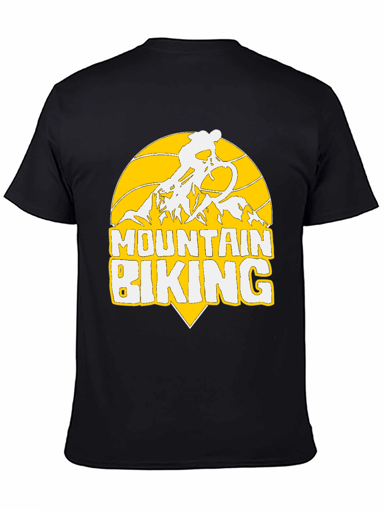 Mountain Biking Graphic Tee - Adventure Awaits!