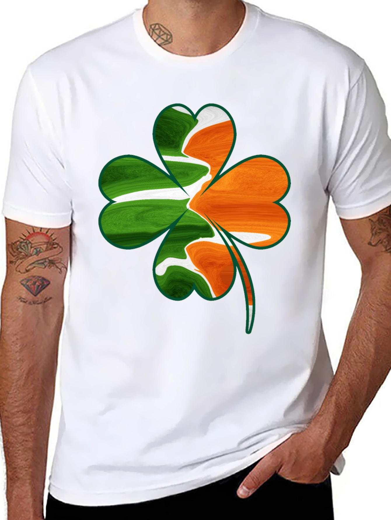 Irish Shamrock Graphic Tee - St. Patricks Day