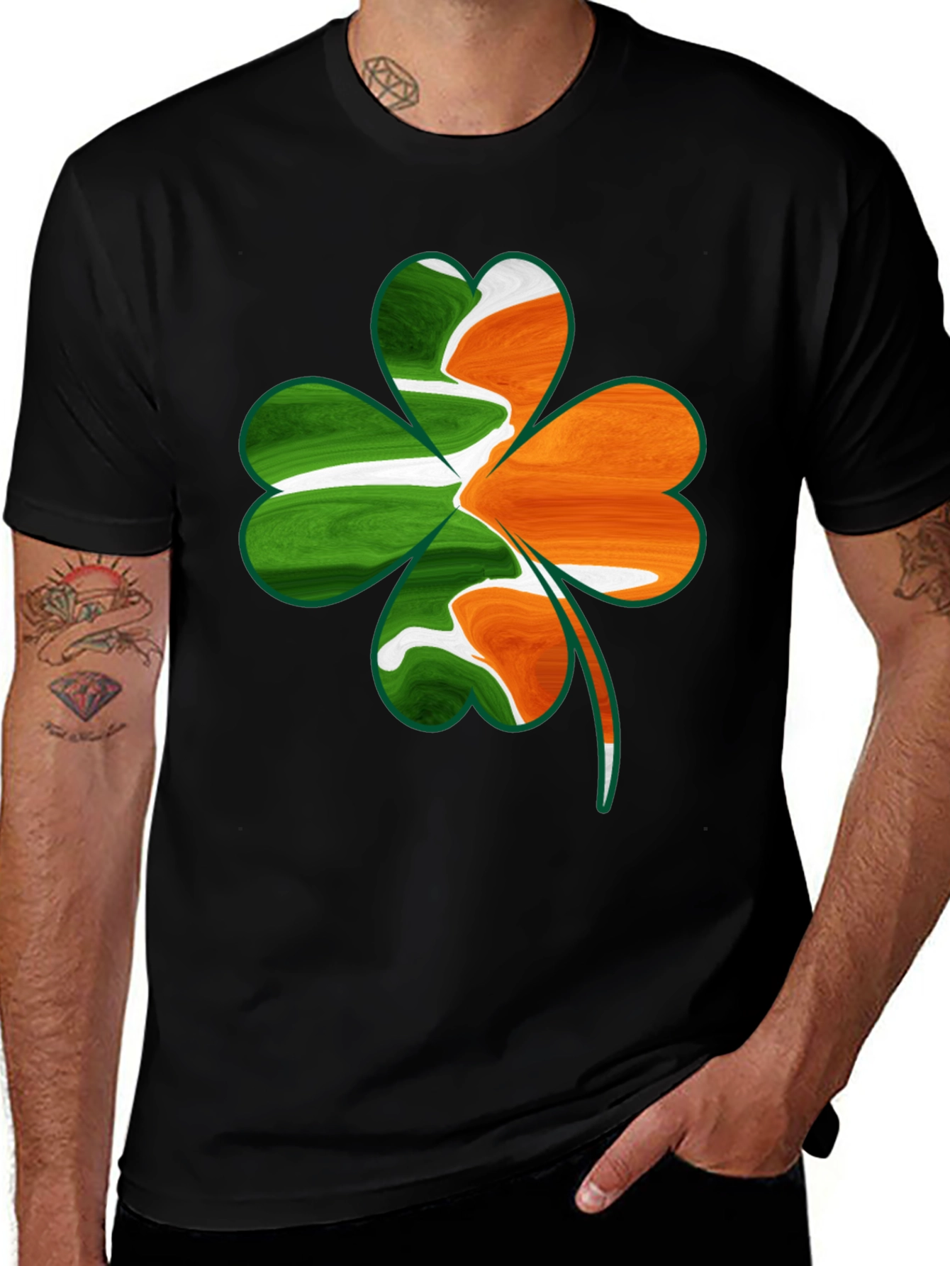 Irish Shamrock Graphic Tee - St. Patricks Day