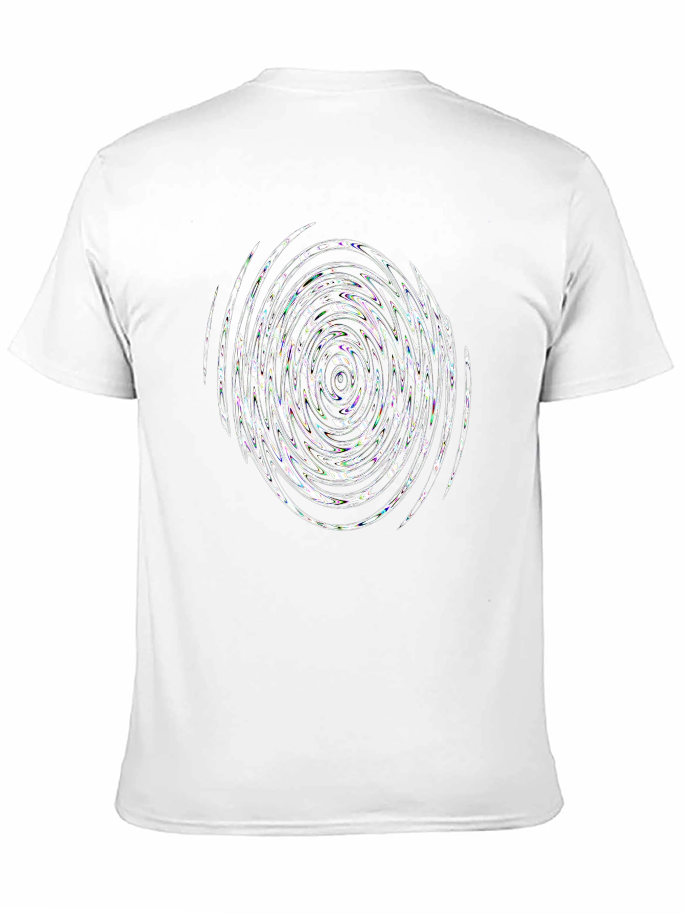 Abstract Swirl Graphic T-Shirt - Modern Design