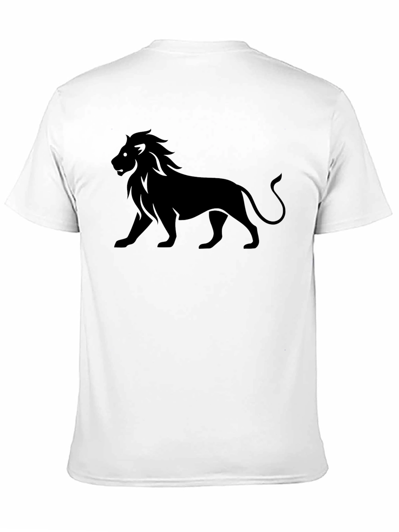 Lion Graphic Black T-Shirt | Mens Stylish Tee