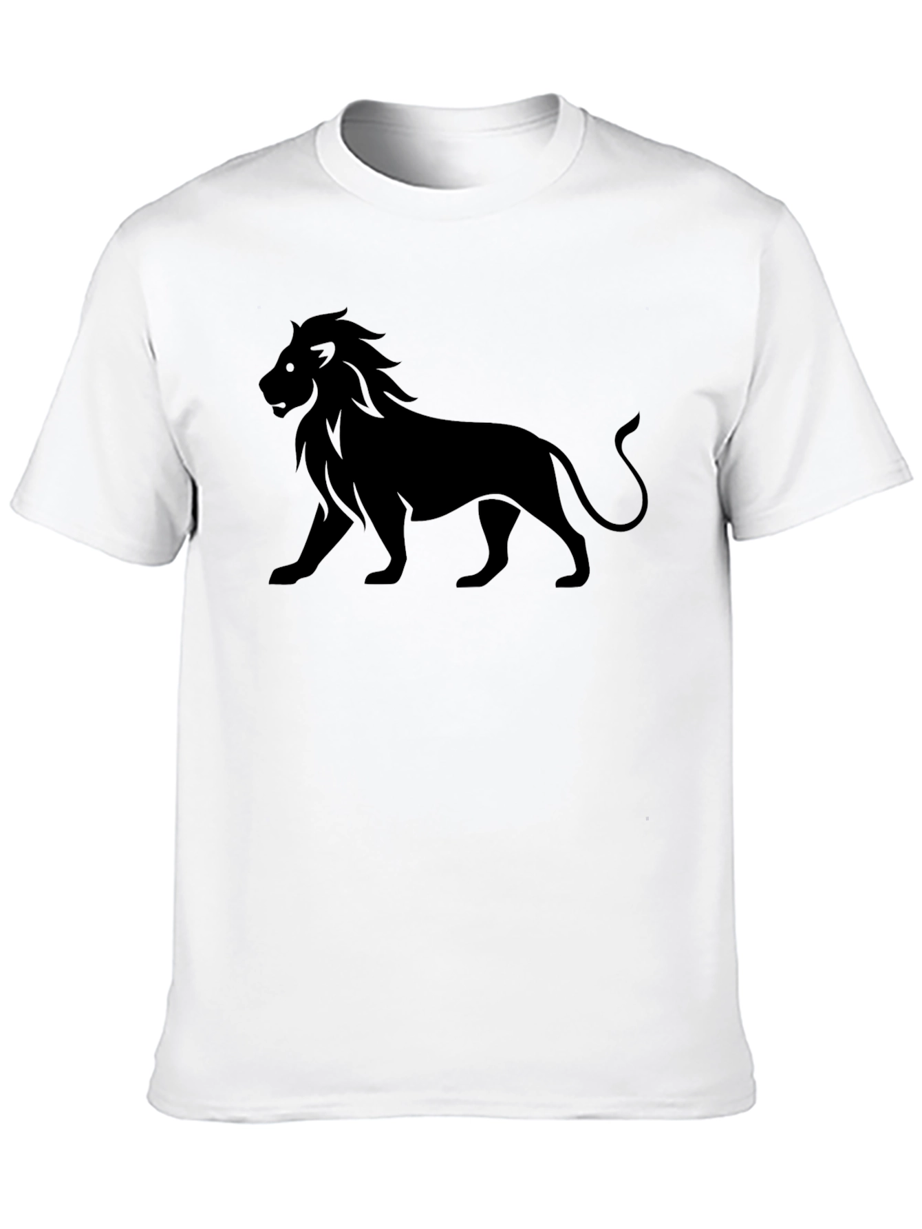 Lion Graphic Black T-Shirt | Mens Stylish Tee