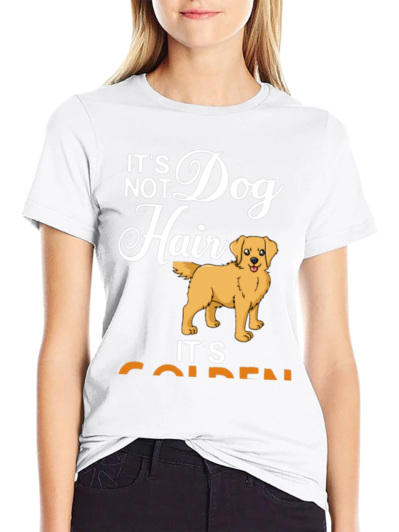Dog Hair Golden Retriever T-Shirt