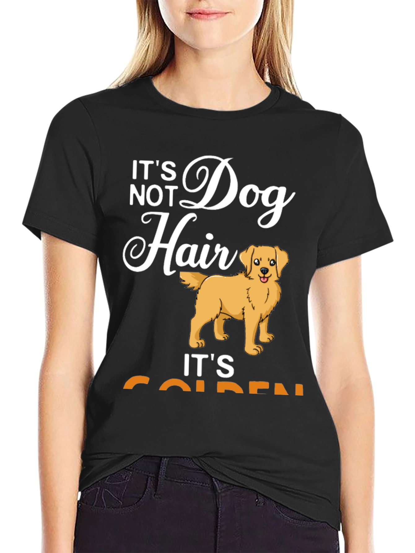Dog Hair Golden Retriever T-Shirt